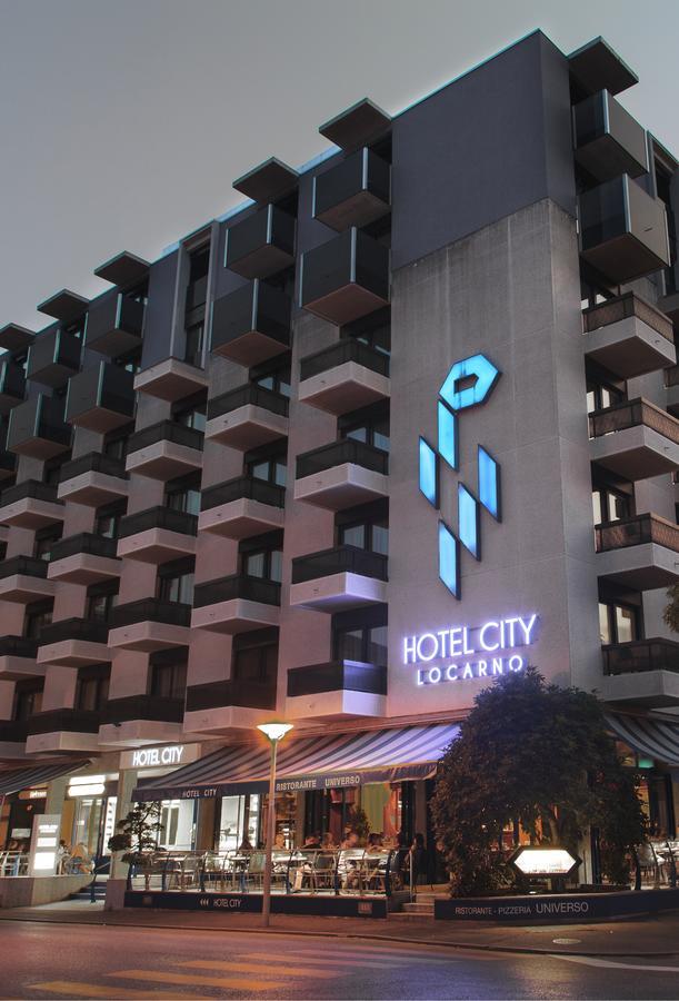 Hotel City Locarno Bagian luar foto
