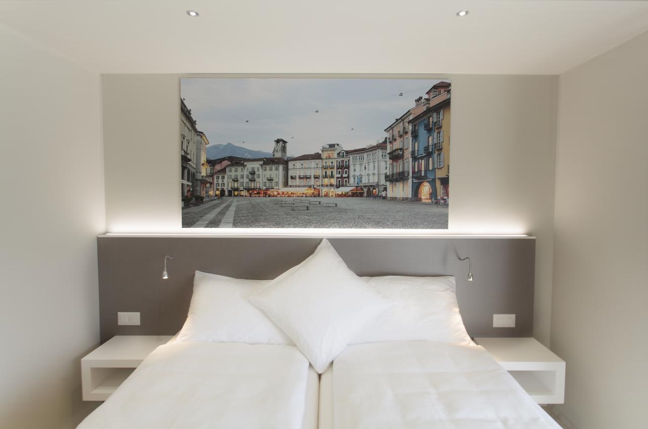 Hotel City Locarno Bagian luar foto